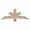 Ekena Millwork Davenport Smooth Timber Gable Bracket, Douglas Fir, 60"W x 22"H x 5 1/2"D x 5 1/2"F, 9/12 Pitch GBW060X22X0606DAV00SDF - alternate 1